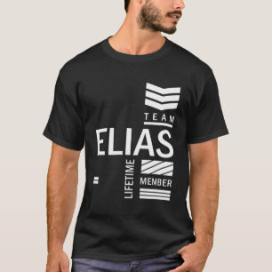 Elias Personlig Namn Birthday Gift T Shirt