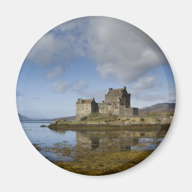 Eliean Donan Castle, Skottland Magnet (Framsidan)