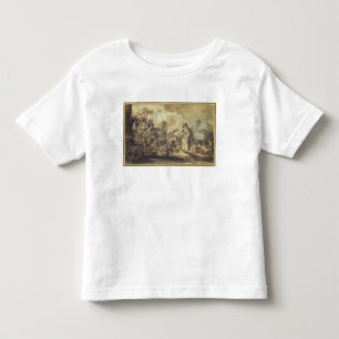 Eliezer och Rebecca på brunnen Tee Shirt