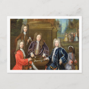 Elihu Yale (1648-1721), Devonshis andre herke Vykort