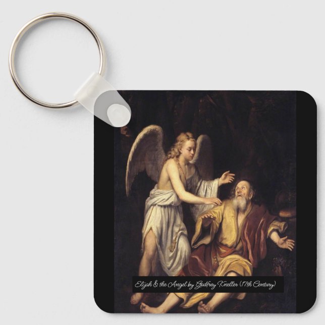 Elijah & ängeln nyckelring (Framsida)