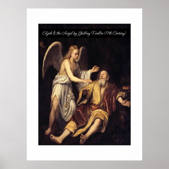 Elijah & ängeln poster (Framsidan)
