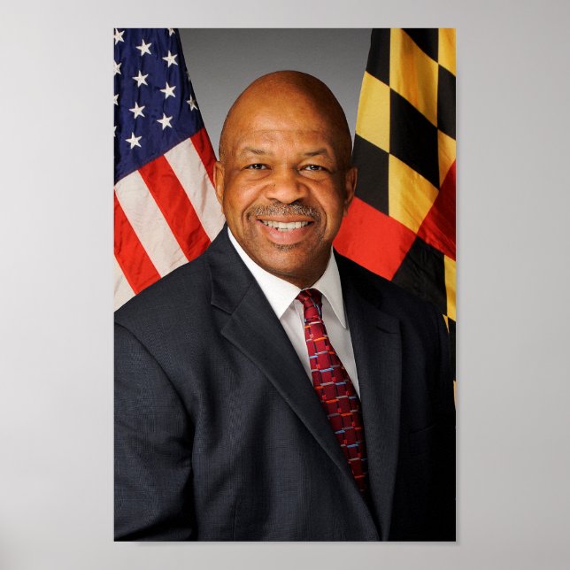 Elijah Cummings Poster (Framsidan)