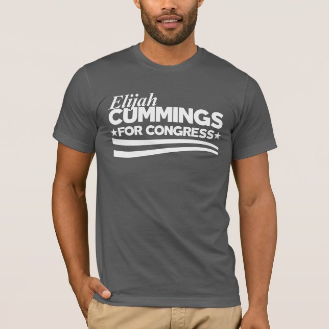 Elijah Cummings Tee Shirt (Framsida)