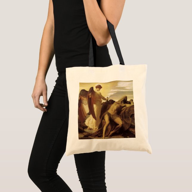 Elijah i ödemarken av Lord Frederic Leighton Tygkasse (Framsida (produkt))