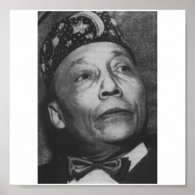 Elijah Muhammad Framed Poster (Framsidan)