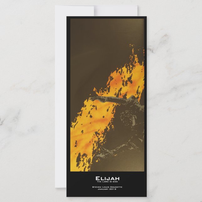 ’Elijah’ Value Bokmärken (Framsida)