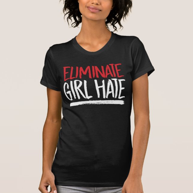 ELIMINAT GIRL HAT T SHIRT (Framsida)