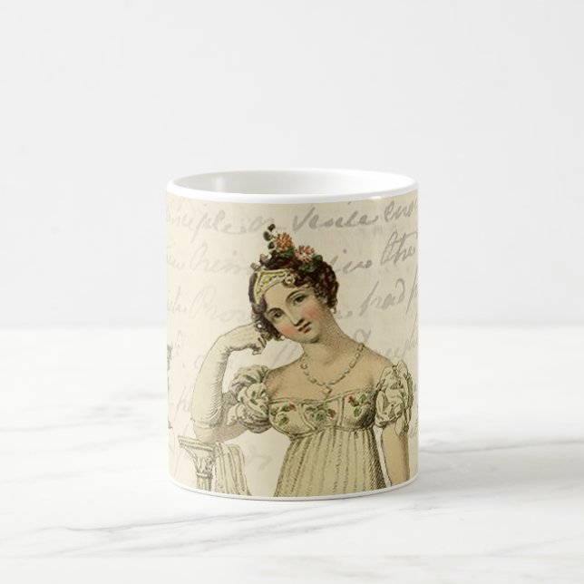 Elinor, Jane Australien, Bok älskare, kräm Kaffemugg (Center)