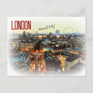 Eliot Postcard i London "Unreal City" Vykort