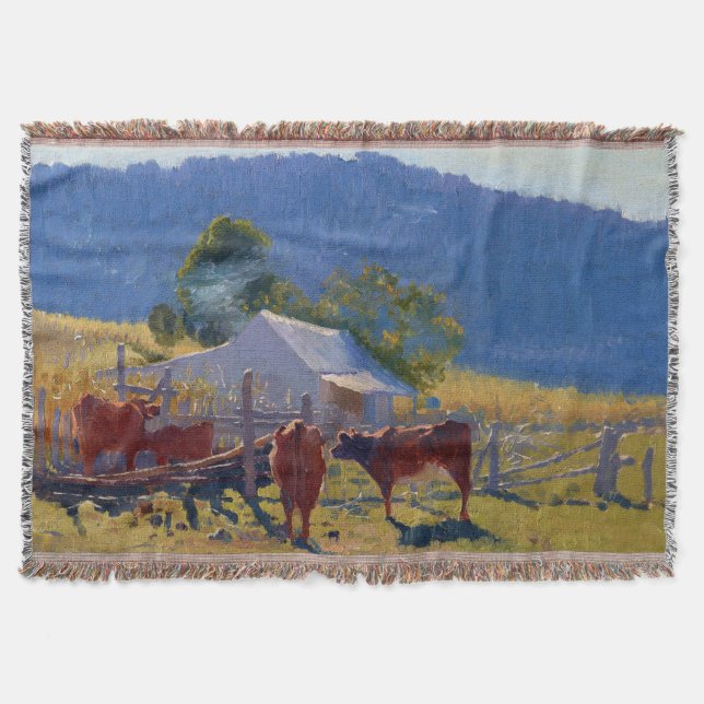 Elioth Gruner Milking Time Araluen Valley 1922 Filt (Framsidan)