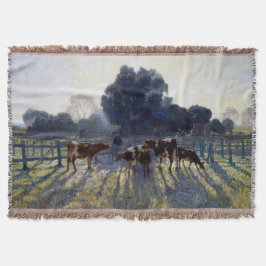 Elioth Gruner Vårfrost 1919 Australien Filt