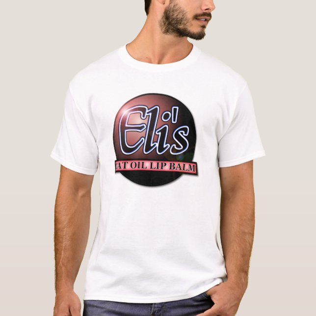 Eli's Cat Oil Lippbalsam Rolig T-Shirt Humor (Framsida)