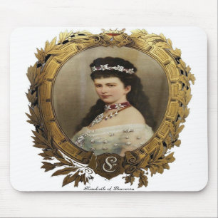 Elisabet av Bayern Mousepad Musmatta
