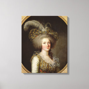 Elisabet av frankriken canvastryck