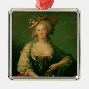 Elisabet av frankriken kallade Madam Elizabeth Julgransprydnad Metall
