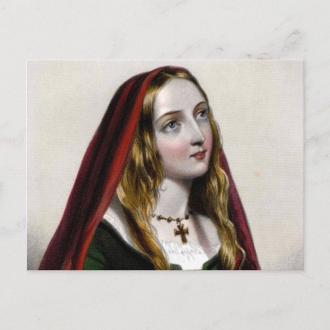 Elisabet Woodville Vykort (Framsida)