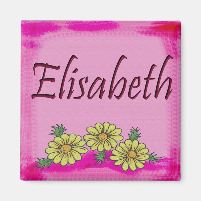 Elisabeth Daisy Magnet (Framsidan)