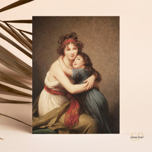 Elisabeth Le Brun Self-porträtt med dotter Vykort