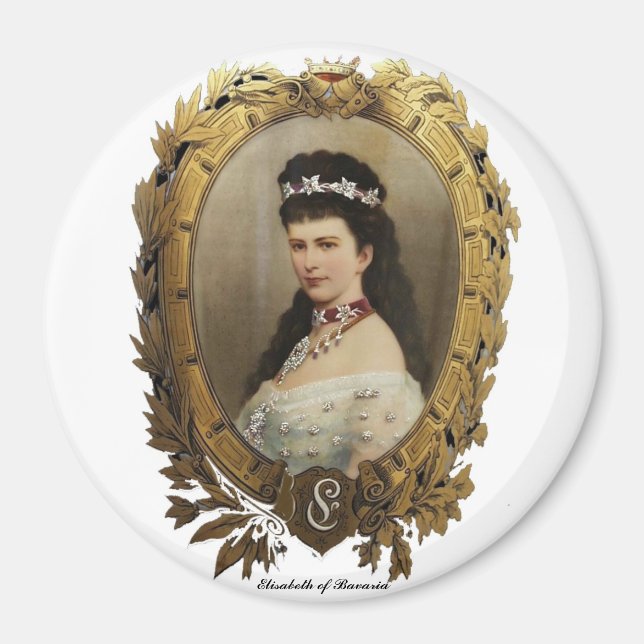 Elisabeth of Bavaria Magnet (Framsidan)