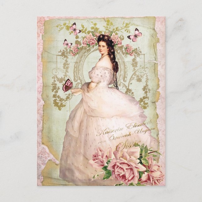 Elisabeth of Bavaria, Österrikes Sissis kejsare Vykort (Framsida)