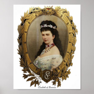 Elisabeth of Bavaria Print Poster