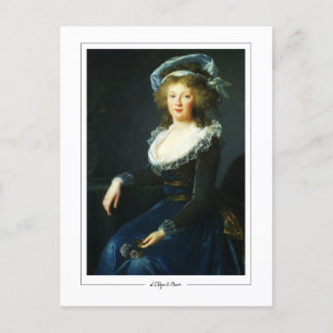 Élisabeth Vigée Le Brun #147 - Fine Art Postcard Vykort