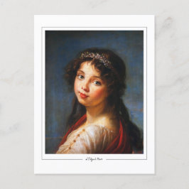 Élisabeth Vigée Le Brun #211 - Finkonstkort Vykort