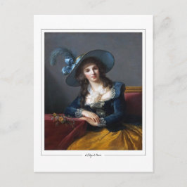 Élisabeth Vigée Le Brun #241 - Finkonstkort Vykort