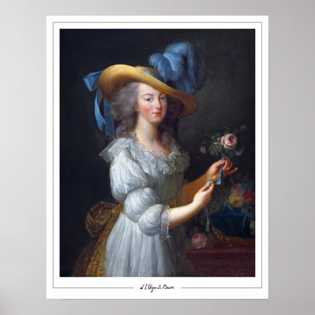 Élisabeth Vigée Le Brun Zedign Art Poster #189 (Framsidan)