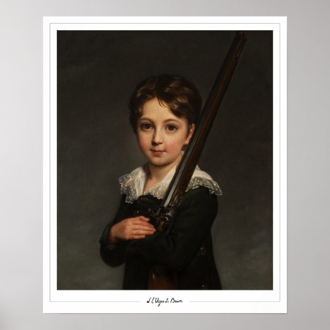 Élisabeth Vigée Le Brun Zedign Art Poster #2 (Framsidan)