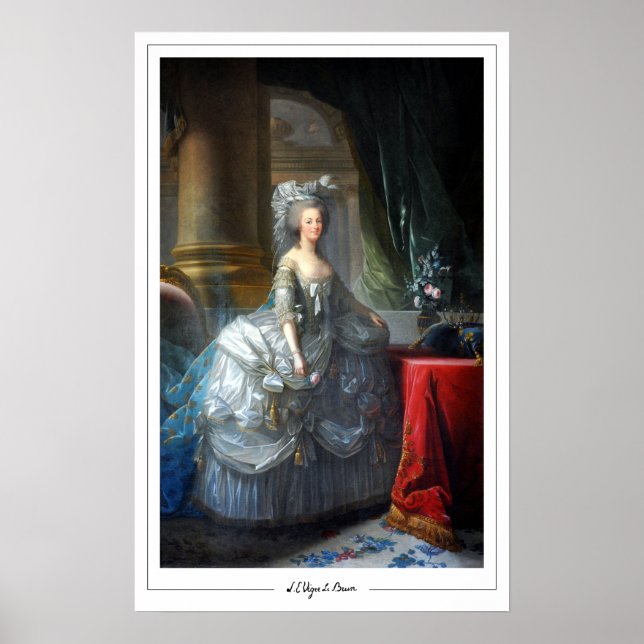 Élisabeth Vigée Le Brun Zedign Art Poster #21 (Framsidan)