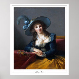 Élisabeth Vigée Le Brun Zedign Art Poster #241