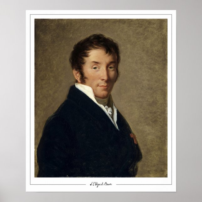 Élisabeth Vigée Le Brun Zedign Art Poster #251 (Framsidan)