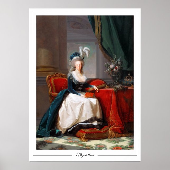 Élisabeth Vigée Le Brun Zedign Art Poster #266 (Framsidan)