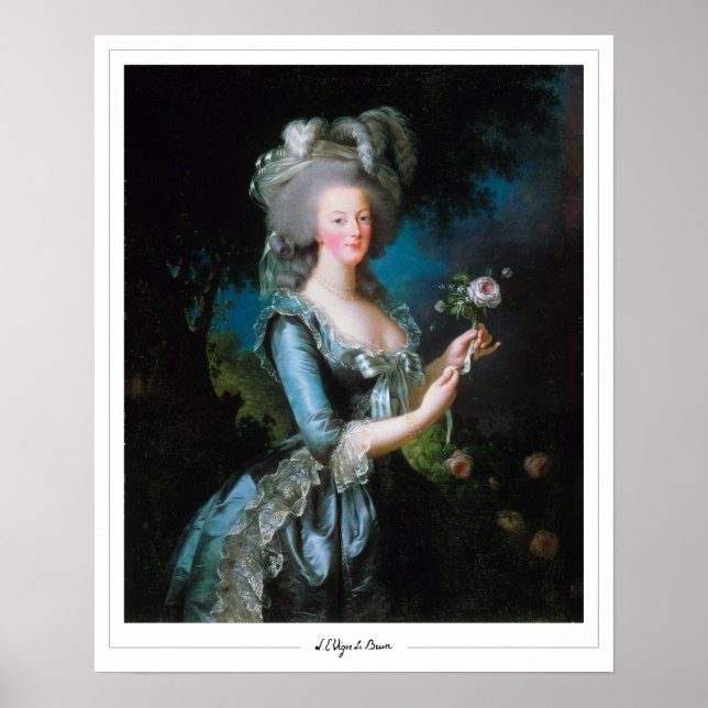 Élisabeth Vigée Le Brun Zedign konstaffisch #4 Poster (Framsidan)