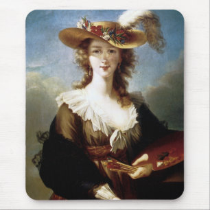 Elisabeth Vigee-Lebrun Självporträtt Musmatta