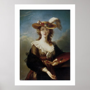 Elisabeth Vigee-Lebrun Självporträtt Poster