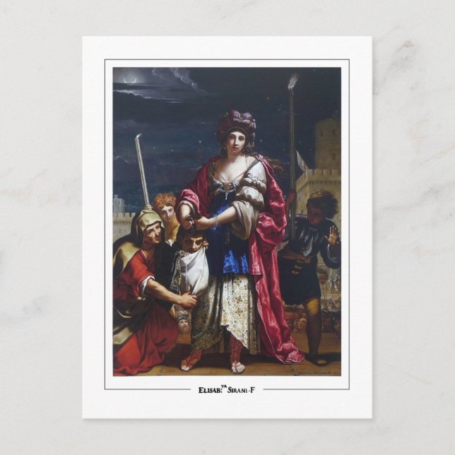 Elisabetta Sirani #10 - Finkonstkort Vykort (Framsida)