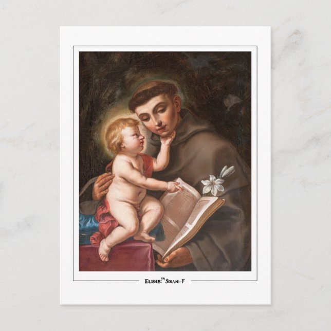 Elisabetta Sirani #11 - Konstkort Vykort (Framsida)