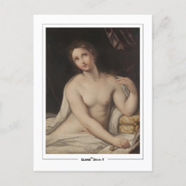 Elisabetta Sirani #159 - Fin Art Postcard Vykort