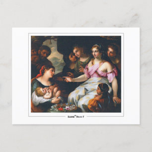 Elisabetta Sirani #4 - vykort för konst