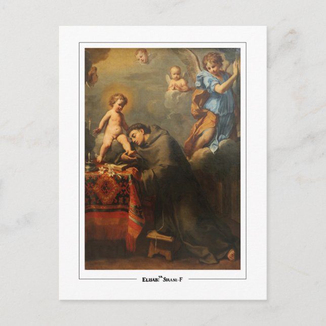 Elisabetta Sirani #57 - Konstkort Vykort (Framsida)