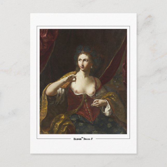 Elisabetta Sirani #7 - Finkonstkort Vykort (Framsida)