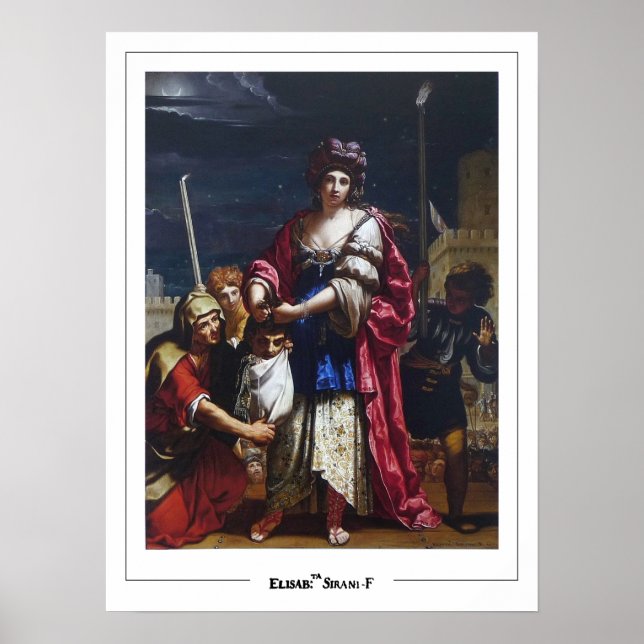 Elisabetta Sirani Zedign Art Poster #10 (Framsidan)