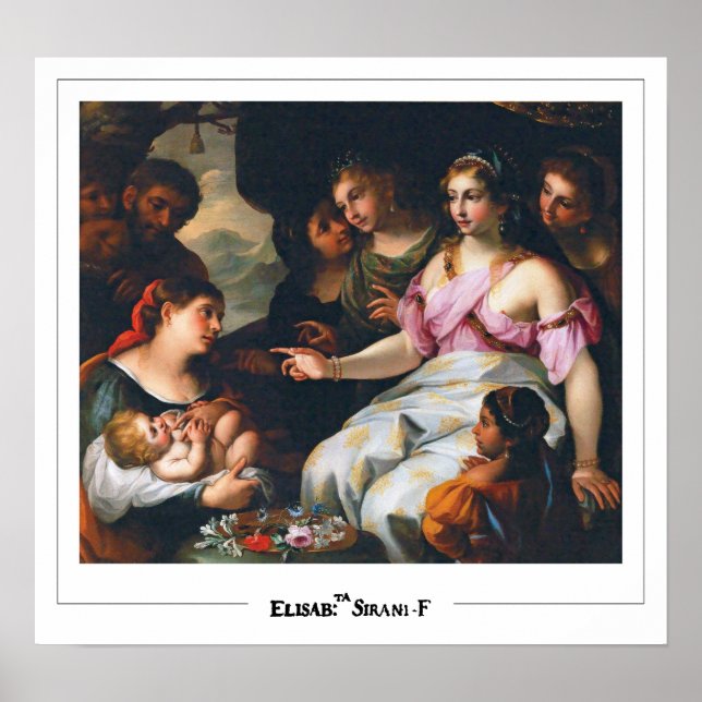 Elisabetta Sirani Zedign Art Poster #4 (Framsidan)