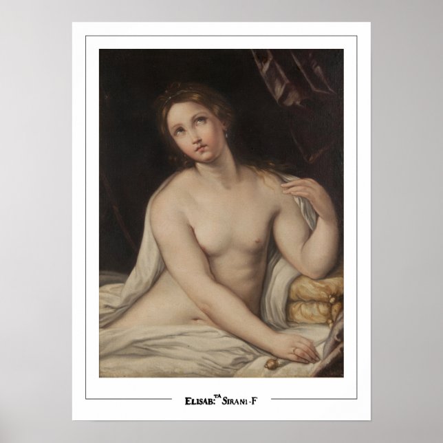 Elisabetta Sirani Zedign Art Poster nr 159 (Framsidan)