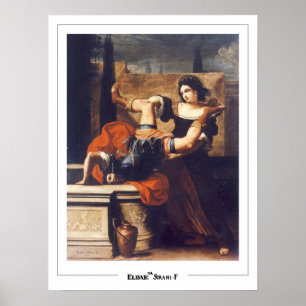 Elisabetta Sirani Zedign konstaffisch #1 Poster