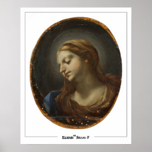 Elisabetta Sirani Zedign konstaffisch #3 Poster
