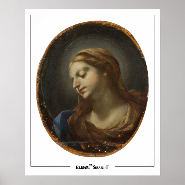 Elisabetta Sirani Zedign konstaffisch #3 Poster (Framsidan)